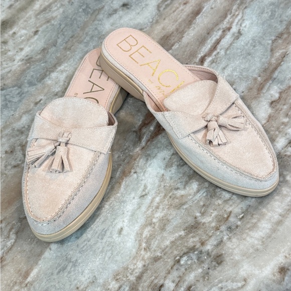 Women’s Beach by MATISSE Tyra suede mule- Natural. Size 8 - Picture 2 of 8